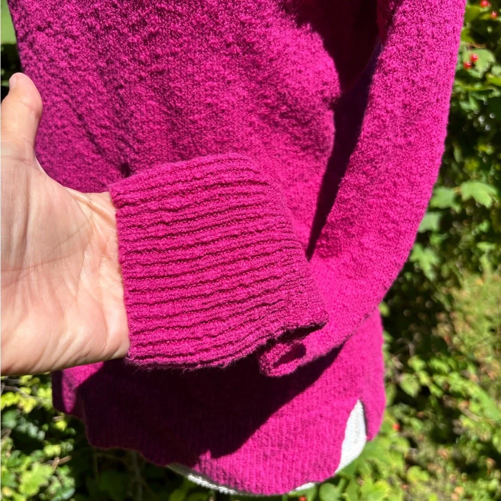 J.Crew, Fuchsia, Popcorn, Sweater